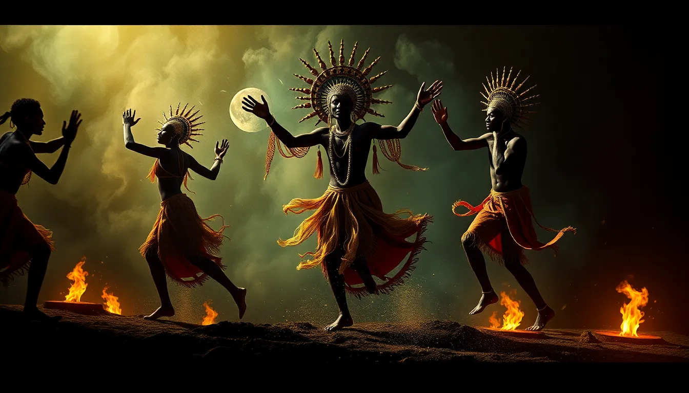 The Sacred Dance: Movement and Creation in African Legends - African ...